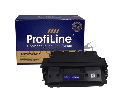 Картридж PL-C4127X/C8061X для принтеров HP LaserJet 4000/4050/4100/4100N/4100TN/4100DTN/4100MFP 10000 копий ProfiLine