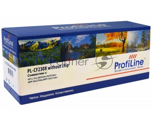 Картридж PL-CF230X (№30X) для принтеров HP LJ Pro M203dn/M203dw/MPF M227fdw/MPF M227sdn 3500 копий (с чипом) ProfiLine
