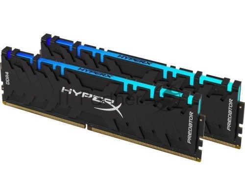 Модуль памяти Kingston DIMM DDR4 16GB 2933MHz CL15 (Kit of 2) XMP HyperX Predator RGB