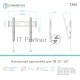 Кронштейн ONKRON TM5 для телевизора 32