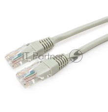 Патч-корд медный UTP Cablexpert PP10-0.25M кат.5, 0.25м, литой, многожильный (серый)