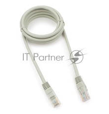 Патч-корд медный UTP Cablexpert PP10-1.5M кат.5e, 1.5м, литой, многожильный (серый)