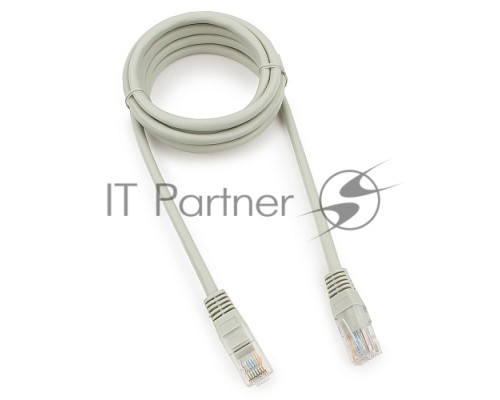 Патч-корд медный UTP Cablexpert PP10-1.5M кат.5e, 1.5м, литой, многожильный (серый) Патч-корд медный UTP Cablexpert PP10-1.5M кат.5e, 1.5м, литой, многожильный (серый)