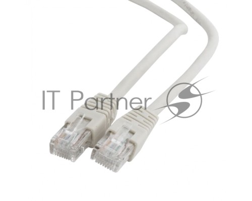 Патч-корд UTP Cablexpert кат.6, 5м, литой, многожильный (серый)