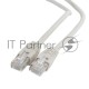 Патч-корд UTP Cablexpert кат.6, 5м, литой, многожильный (серый)
