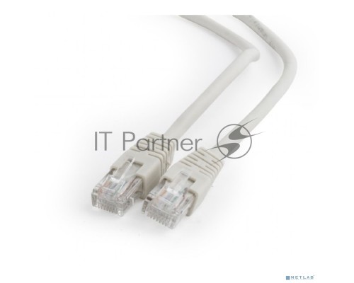 Патч-корд UTP Cablexpert кат.6, 0.25м, литой, многожильный (серый)