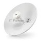 Точка доступа UBIQUITI PBE-2AC-400-EU Радиоустройство 2.4 ГГц, PtP/CPE, airMAX ac, MIMO 2х2, 18 дБи, 27 дБм