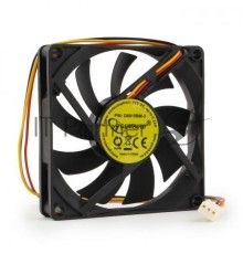 Вентилятор Gembird D8015ВM-3, 80x80x15 подшипник, 3 pin, провод 30 см , OEM {100}
