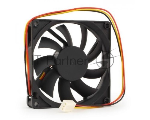 Вентилятор Gembird D8015ВM-3, 80x80x15 подшипник, 3 pin, провод 30 см , OEM {100}