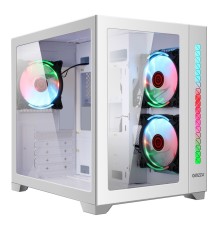 Ginzzu V450 RGB Белый CRC6  FAN12CM RGB*3