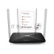 Беспроводный маршрутизатор Mercusys AC12, Dual Band, (867Мбит/с на 5 ГГц + 300Мбит/с на 2,4 ГГц)  4 порта 100 Мбит/с, 4 фиксированных антенны