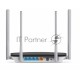 Беспроводный маршрутизатор Mercusys AC12, Dual Band, (867Мбит/с на 5 ГГц + 300Мбит/с на 2,4 ГГц)  4 порта 100 Мбит/с, 4 фиксированных антенны