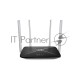 Беспроводный маршрутизатор Mercusys AC12, Dual Band, (867Мбит/с на 5 ГГц + 300Мбит/с на 2,4 ГГц)  4 порта 100 Мбит/с, 4 фиксированных антенны