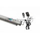 Экран Pro 180x180см Motoscreen 1:1 настенно-потолочный  (моторизованный) 100' фибергласс, серый корпус