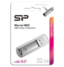 Silicon Power USB Drive 32GB Marvel M02, USB 3.0, Серебро