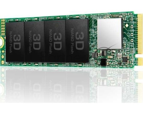 Накопитель SSD 256GB Transcend MTE110S, 3D TLC NAND, M.2 2280,PCIe Gen3x4, DRAM-less