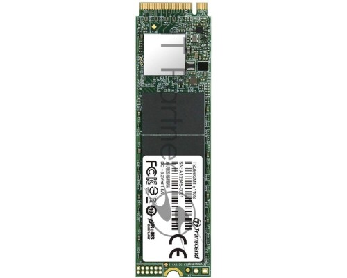 Накопитель SSD 256GB Transcend MTE110S, 3D TLC NAND, M.2 2280,PCIe Gen3x4, DRAM-less