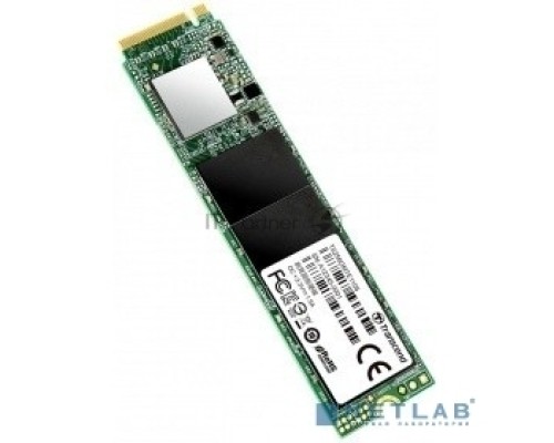 Накопитель SSD 256GB Transcend MTE110S, 3D TLC NAND, M.2 2280,PCIe Gen3x4, DRAM-less