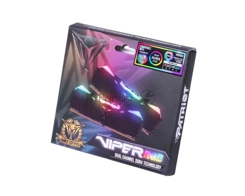 Модуль памяти Patriot V4 RGB 16GB 4133MHz CL19 DUAL KIT BK Модуль памяти Patriot V4 RGB 16GB 4133MHz CL19 DUAL KIT BK