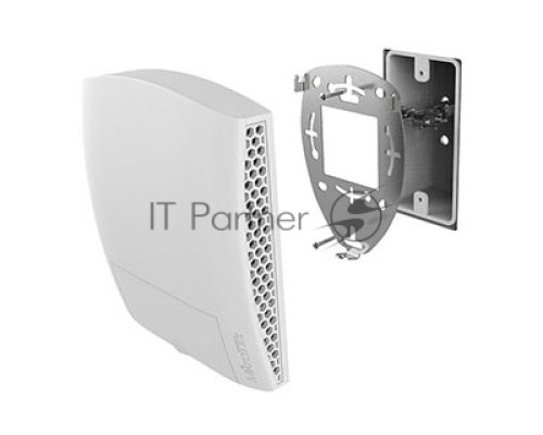 Точка доступа RBwsAP-5Hac2nD with 650MHz CPU, 64MB RAM, 3xLAN, built-in 2.4Ghz 802.11b/g/n two chain wireless with integrated antennas, built-in 5Ghz 802.11ac single chain wireless with integrated antenna, USB, plastic case, in-wall mounting bracket, Rou