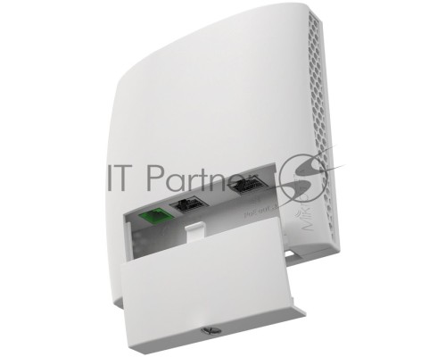 Точка доступа RBwsAP-5Hac2nD with 650MHz CPU, 64MB RAM, 3xLAN, built-in 2.4Ghz 802.11b/g/n two chain wireless with integrated antennas, built-in 5Ghz 802.11ac single chain wireless with integrated antenna, USB, plastic case, in-wall mounting bracket, Rou
