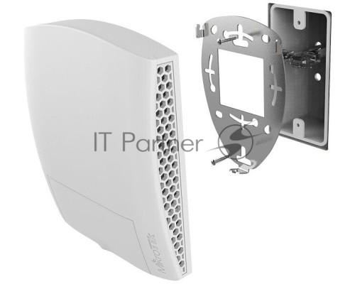 Точка доступа RBwsAP-5Hac2nD with 650MHz CPU, 64MB RAM, 3xLAN, built-in 2.4Ghz 802.11b/g/n two chain wireless with integrated antennas, built-in 5Ghz 802.11ac single chain wireless with integrated antenna, USB, plastic case, in-wall mounting bracket, Rou