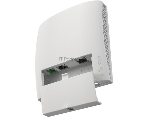 Точка доступа RBwsAP-5Hac2nD with 650MHz CPU, 64MB RAM, 3xLAN, built-in 2.4Ghz 802.11b/g/n two chain wireless with integrated antennas, built-in 5Ghz 802.11ac single chain wireless with integrated antenna, USB, plastic case, in-wall mounting bracket, Rou