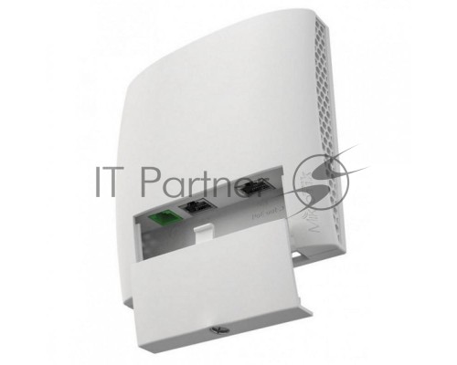 Точка доступа RBwsAP-5Hac2nD with 650MHz CPU, 64MB RAM, 3xLAN, built-in 2.4Ghz 802.11b/g/n two chain wireless with integrated antennas, built-in 5Ghz 802.11ac single chain wireless with integrated antenna, USB, plastic case, in-wall mounting bracket, Rou