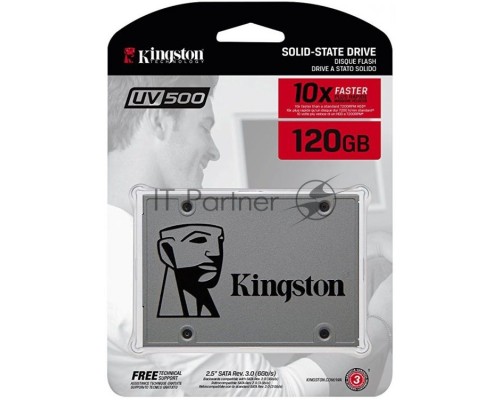 Твердотельный накопитель Kingston 120GB SSDNOW UV500 SATA3 2.5