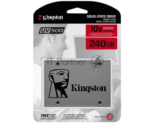 Твердотельный накопитель Kingston 240GB SSDNOW UV500 SATA3 2.5