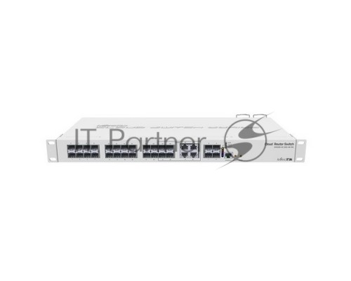 Коммутатор 20PORT SFP 4SFP+ CRS328-4C-20S-4S+RM MIKROTIK