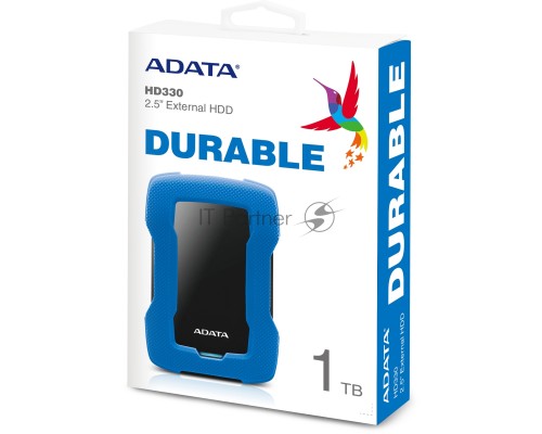 Внешний жесткий диск 1TB ADATA HD330, 2,5