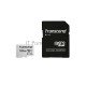 Флеш карта Transcend Micro SecureDigital 128Gb MicroSDXC Class 10 UHS-I U3, SD adapter}(TS128GUSD300S-A)