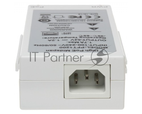 Инжектор POE Dahua DH-PFT1200 (упак.:1шт)