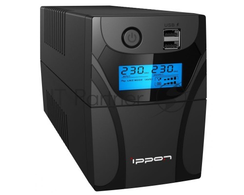 Источник бесперебойного питания Ippon Back Power Pro II Euro 650 360Вт 650ВА черный