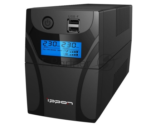 Источник бесперебойного питания Ippon Back Power Pro II Euro 650 360Вт 650ВА черный