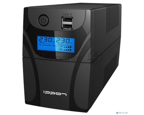 Источник бесперебойного питания Ippon Back Power Pro II Euro 650 360Вт 650ВА черный