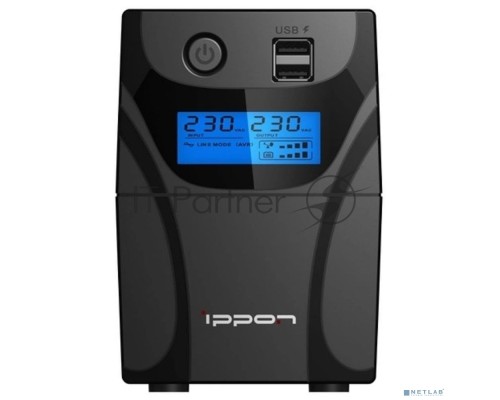 Источник бесперебойного питания Ippon Back Power Pro II Euro 650 360Вт 650ВА черный