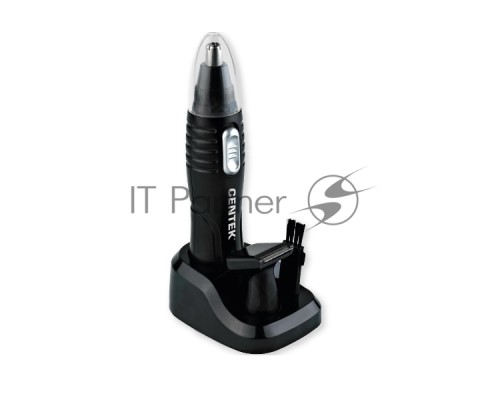 Триммерный набор Centek CT-2179 (чёрн/серебр) ТРИММЕР 3 В1 + BARBER-СТАЙЛЕР ДЛЯ БОРОДЫ И УСОВ 