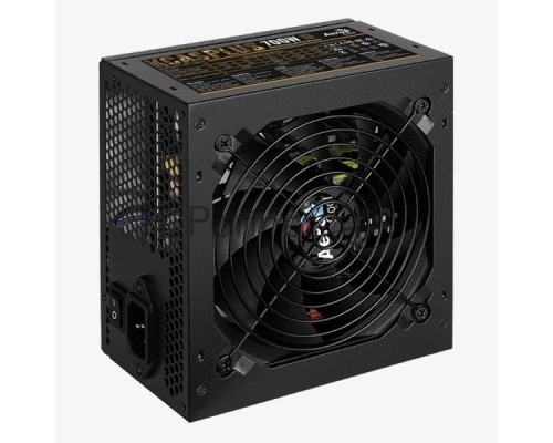 Блок питания Aerocool, 700W KCAS-700W PLUS, 700Вт, 80 PLUS bronze, 120мм, черный