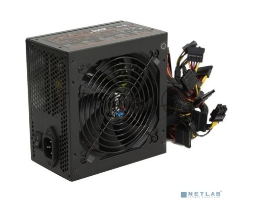 Блок питания Aerocool, KCAS-800W, 800Вт, PLUS 80 PLUS bronze, 120мм, черный