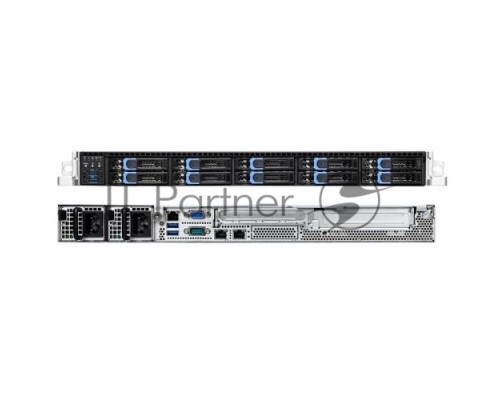 Сервер TYAN B8026G62FE10HR 1U, GT62F   (1+1) 650W RPSU, 80+Platinum   1U, (10) NVMe