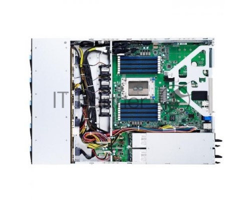 Сервер TYAN B8026G62FE10HR 1U, GT62F   (1+1) 650W RPSU, 80+Platinum   1U, (10) NVMe