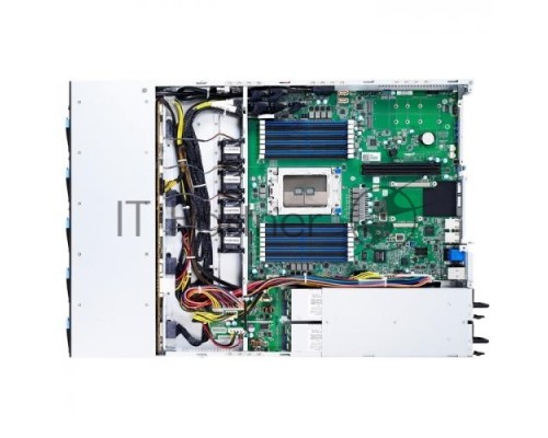 Сервер TYAN B8026G62FE10HR 1U, GT62F   (1+1) 650W RPSU, 80+Platinum   1U, (10) NVMe