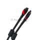Кабель HDMI 19M/M ver. 2.0, 2 фильтра, с усилителем , 20m VCOM <CG525D-R-20.0>    