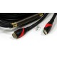 Кабель HDMI 19M/M ver. 2.0, 2 фильтра, с усилителем , 20m VCOM <CG525D-R-20.0>    
