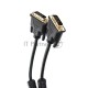 Кабель DVI-D--DVI-D Dual link 25M/25M, экран, феррит.кольца, 1.8м Telecom <TCG441D-1.8M>