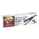 Щипцы для волос Galaxy Line GL 4519, черный, 40 Вт, максимальная температура 180°С, керамическое покрытие поверхностей, индикатор работы, ножка-подставка для обеспечения защиты от нагрева поверхности стола, шнур питания, вращающийся на 360°, подвесная пе
