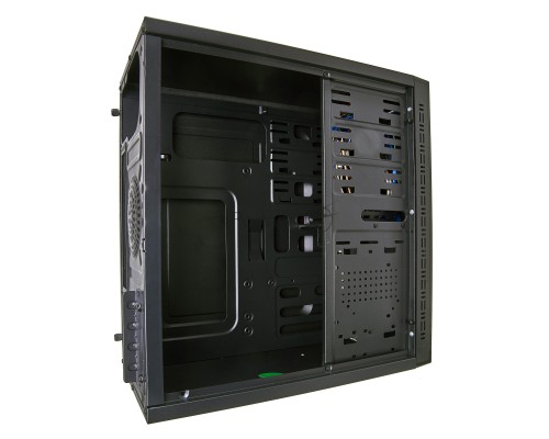 Компьютерный корпус Minitower Exegate EX272749RUS QA-412U Black, mATX, <без БП>, 2*USB+2*USB3.0, Audio