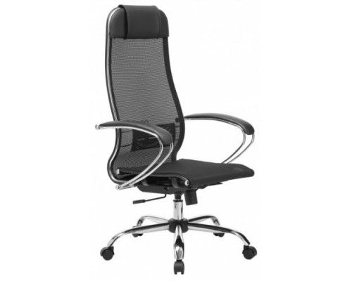 [Офисные кресла] МЕТТА-12(MPRU)/подл.131/осн.003 (Черный)